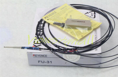Ein KEYENCE FU-31 FU31 Glasfaser Sensor Kabel Neu IN Karton