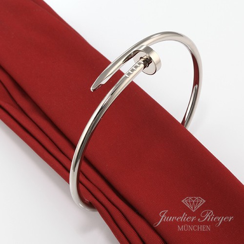Pulsera Cartier Juste un Clou oro blanco 750 talla 19 2023 oro mujer