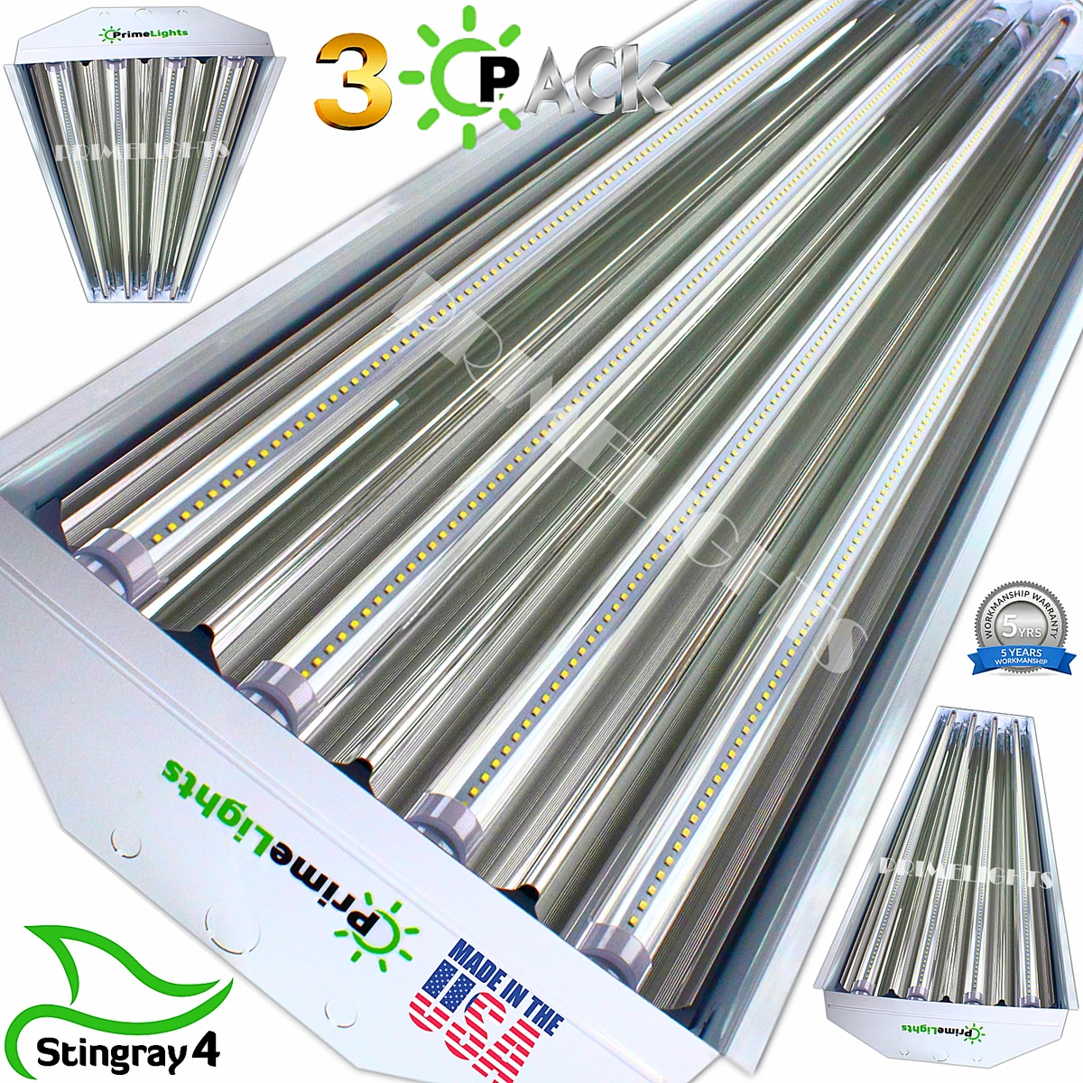 Metalux 2-Ft Built-in High Bay LED Light 15000 Lumens Bright White Hblao1550r 31545024