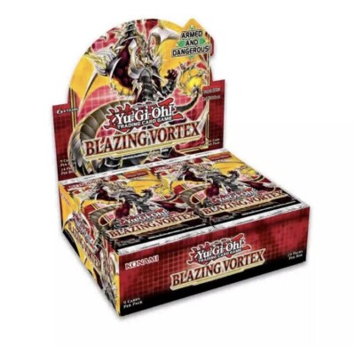Yugioh Blazing Vortex 1st Edition Booster Box Factory Sealed