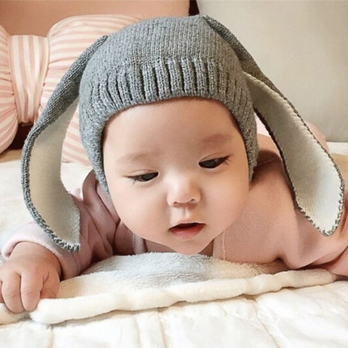 Autumn Winter Knitted Baby Hat Cute 