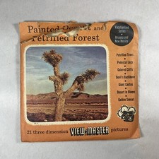 Vintage 1948 View Master Painted Desert Petrified Forest Reel 176, 177, 178
