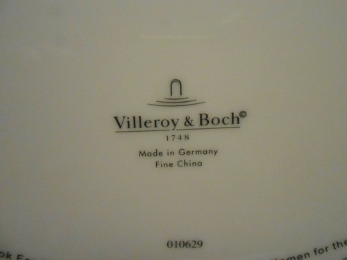 Villeroy Boch COOK FOR THE CURE Breast Cancer Pink Ribbon Platter 14" - Picture 7 of 8