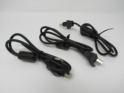 Standard USB Type A 2.0 to Type B 2.0 Cables Lot of 3 32 in