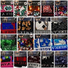 NWT AMERICAN EAGLE Classic Trunk 3" Underwear Sz XS-S-M-L-XL-XXXL Christmas 57