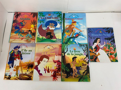 Van Gool Il Etait Une Fois HC Lot Blanche-Neige Aladdin Robinson Crusoe Gulliver