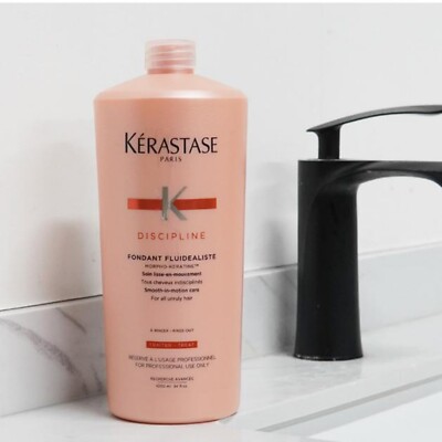 Kerastase Discipline Shampoo Bain Fluidealiste 1000ml Neu mit Box.