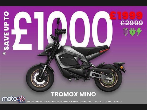 Tromox Mino 50cc Equivalent Monkey Electric bike road legal - Picture 15 of 17