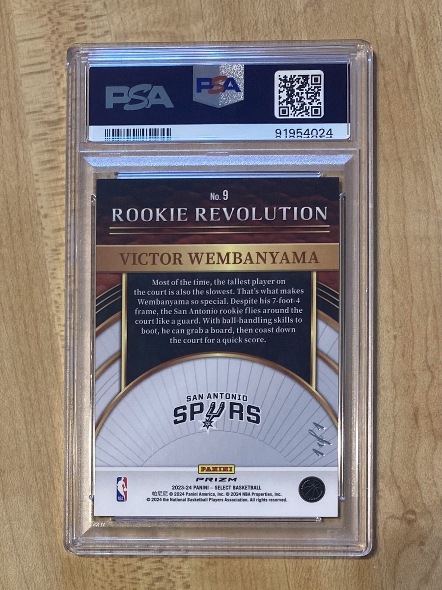 2023 Victor Wembanyama RC PSA 10 One Of One Rookie Select 2023 Victor Wembanyama RC PSA 10 One Of One Rookie Select