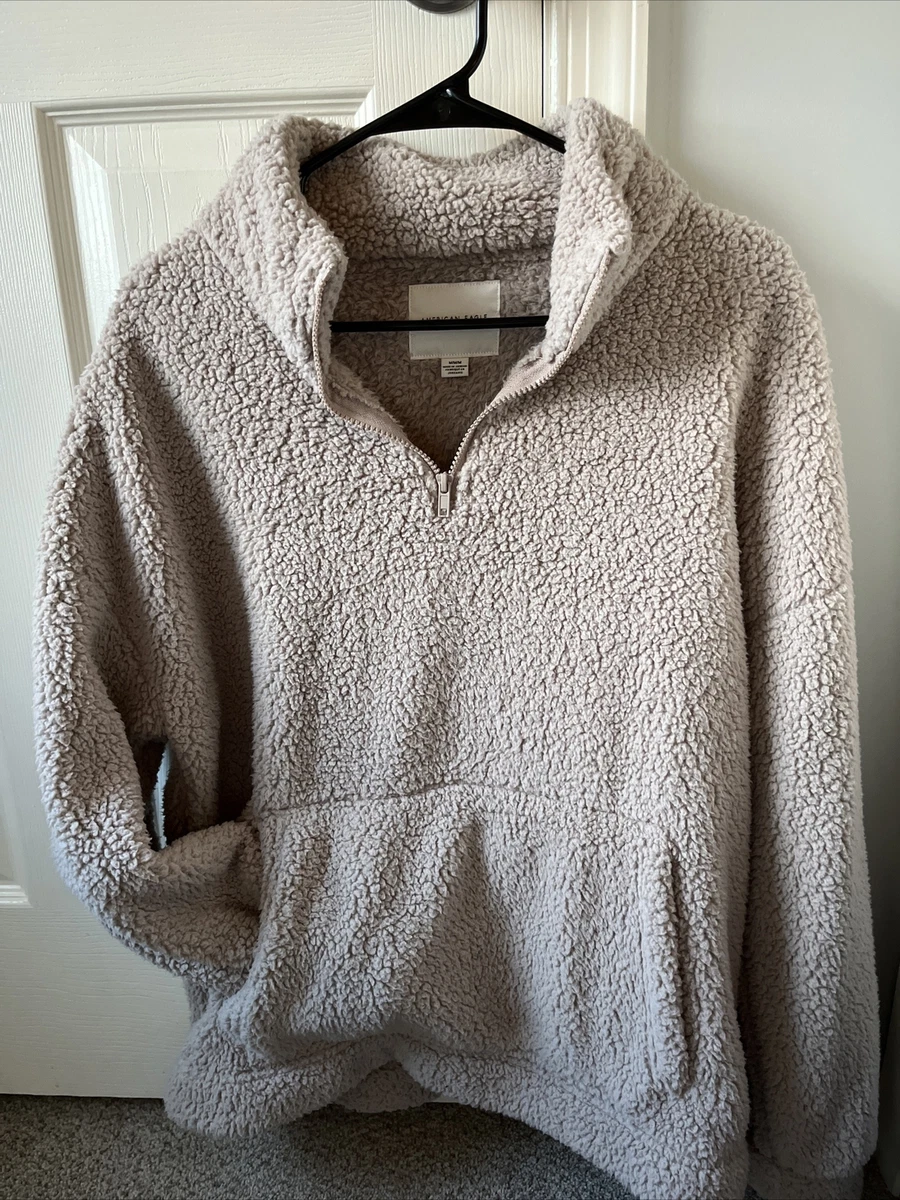 Sherpa pullover cheap american eagle
