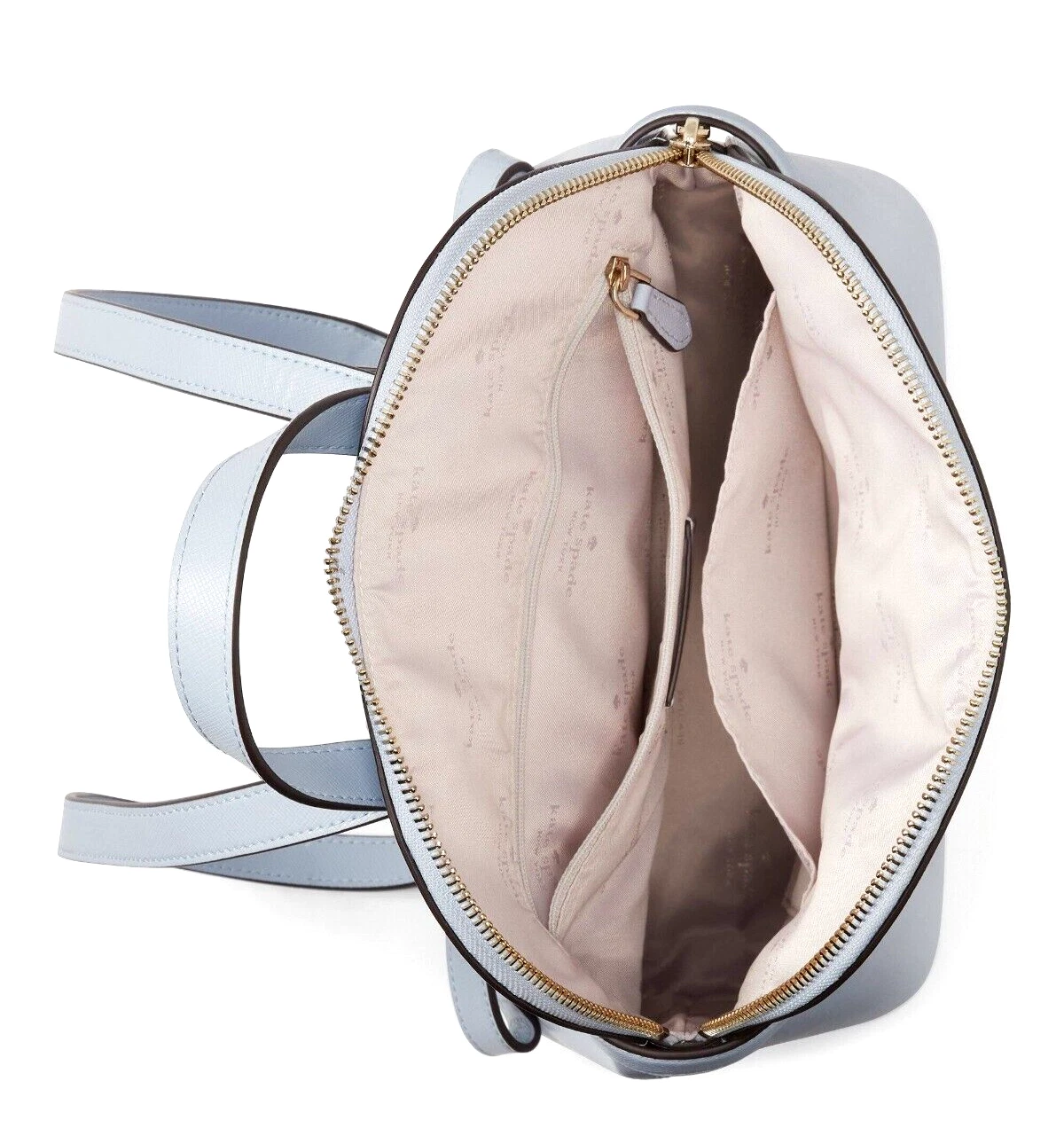 Nuovo Zaino Kate Spade Staci Saffiano in pelle a cupola ortensia pallida con sacchetto antipolvere