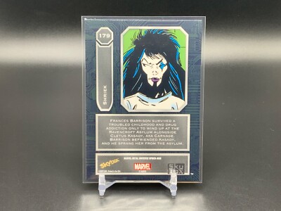 2024 Skybox Metal Marvel #179 Spider-Man High Series Shriek