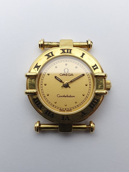 Omega Constellation 595.1080 - Gold 18k/750 - 22,5mm - Quarz - funktioniert