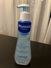 Mustela No-Rinse Cleansing Water 10.14 oz 300 ml. Baby Shampoo Face And Diaper