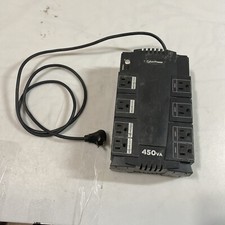CyberPower 450 VA Battery Backup Surge Protector SE450G 3,75A 260W No Battery