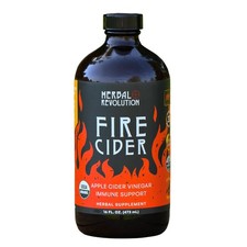 Herbal Revolution Fire Cider Apple Cider Vinegar - Certified Organic Non-GMO ...