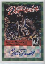 2014 Panini Donruss Elite Dominator Signatures /149 Cazzie Russell #15 Auto 3c7