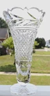 GALWAY IRISH CRYSTAL LEAH 10" VASE