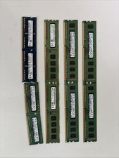 Lot Of 10x4GB DDR3 RAM 6 DIMM  4 SODIMM 40 GB Total -TESTED-Desktop Laptop
