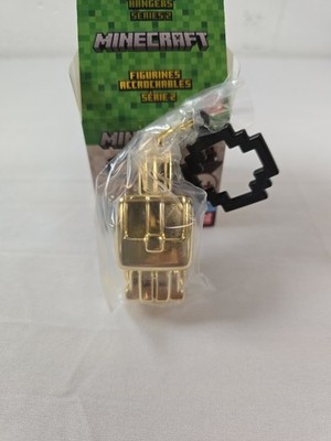 Minecraft Backpack Hanger Series 2 24k Gold Rabbit Chase 1:54 New