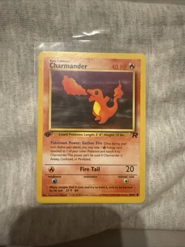 Pokémon Charmander 1st Edition #50/82 1999-2000