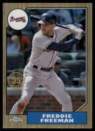 Freddie Freeman 2022 Topps Chrome Freddie Freeman