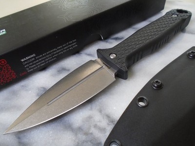 Daggerr Knives Fixed Blade Dagger Boot Knife 8Cr14MoV Full Tang CMBTFRNBKSW New