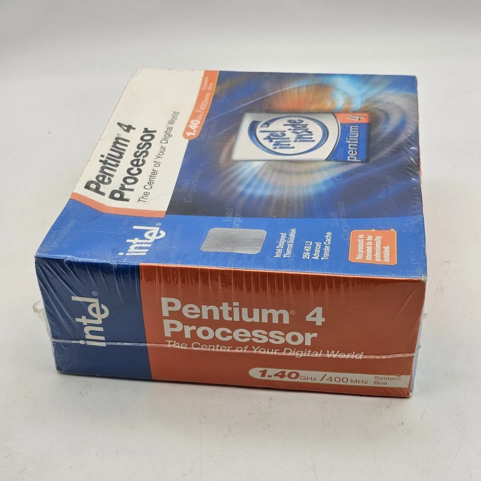 Intel Pentium 4 Processor 1.40GHz 400MHz 256kb Cache PGA 423 Brand New Sealed - Image 2 of 4