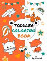 Toddler Coloring Book Penciol Press Taschenbuch Kartoniert / Broschiert Englisch