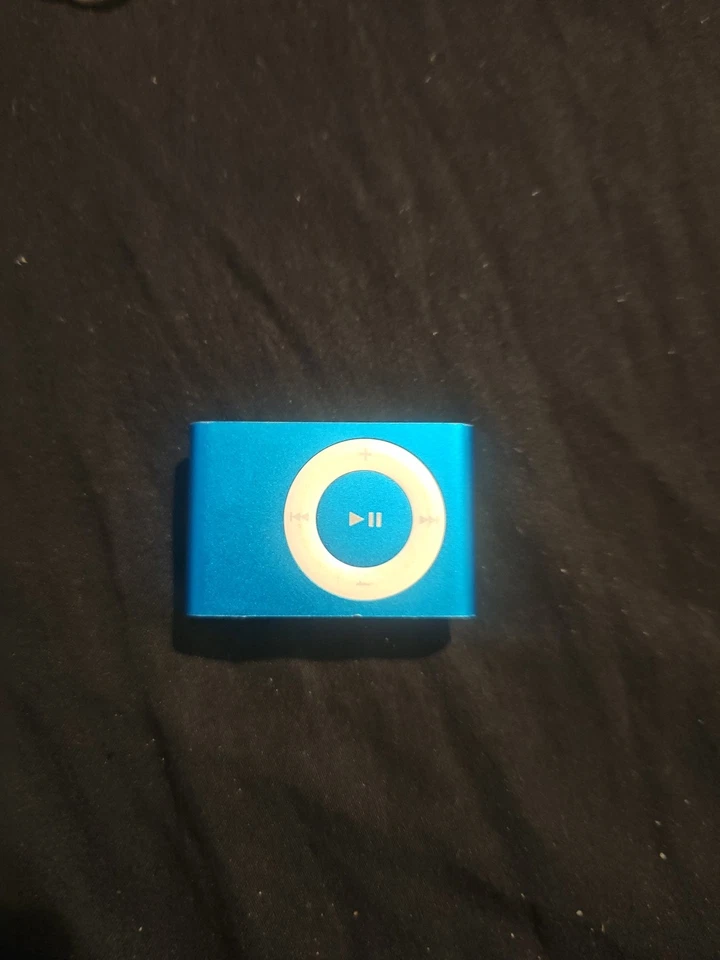 Apple iPod Shuffle, A1204, Blue, 2nd Gen, 1 GB Untested  - Image 2 of 2