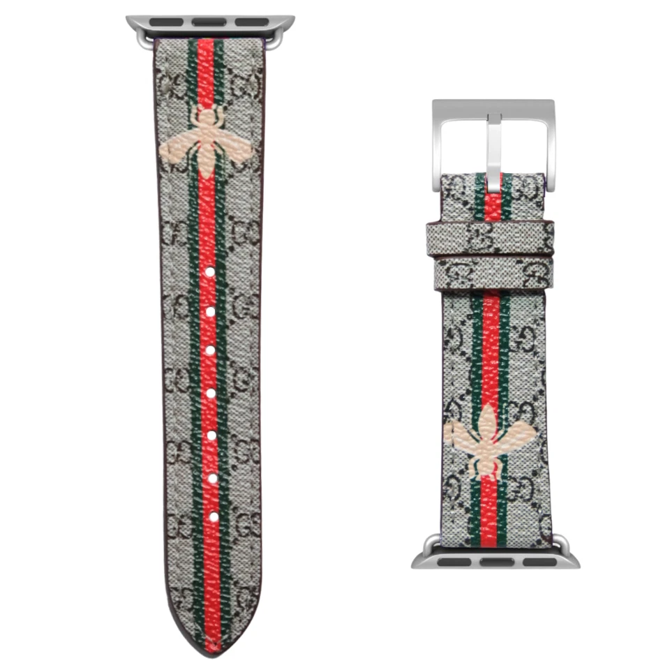 DESIGNER Apple watch band strap series 1 2 3 4 5 6 7 8 9 10 SE ULTRA 1 2 G Bee - Image 4 of 4
