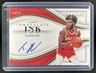2022-23 Panini Immaculate Saddiq Bey Ink Auto #/99 Hawks