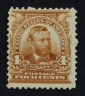 CKStamps: US Stamps Collection Scott#303 4c Grant Mint H OG