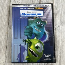 Monsters, Inc. DVD 2002 Collector's Edition Billy Crystal John Goodman Pixar
