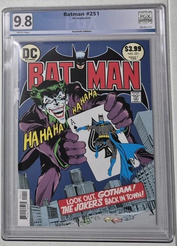 Batman #251 Facsimile Variant NOT CGC PGX GRADED 9.8 DC 2019 READ DESCRIPTION D