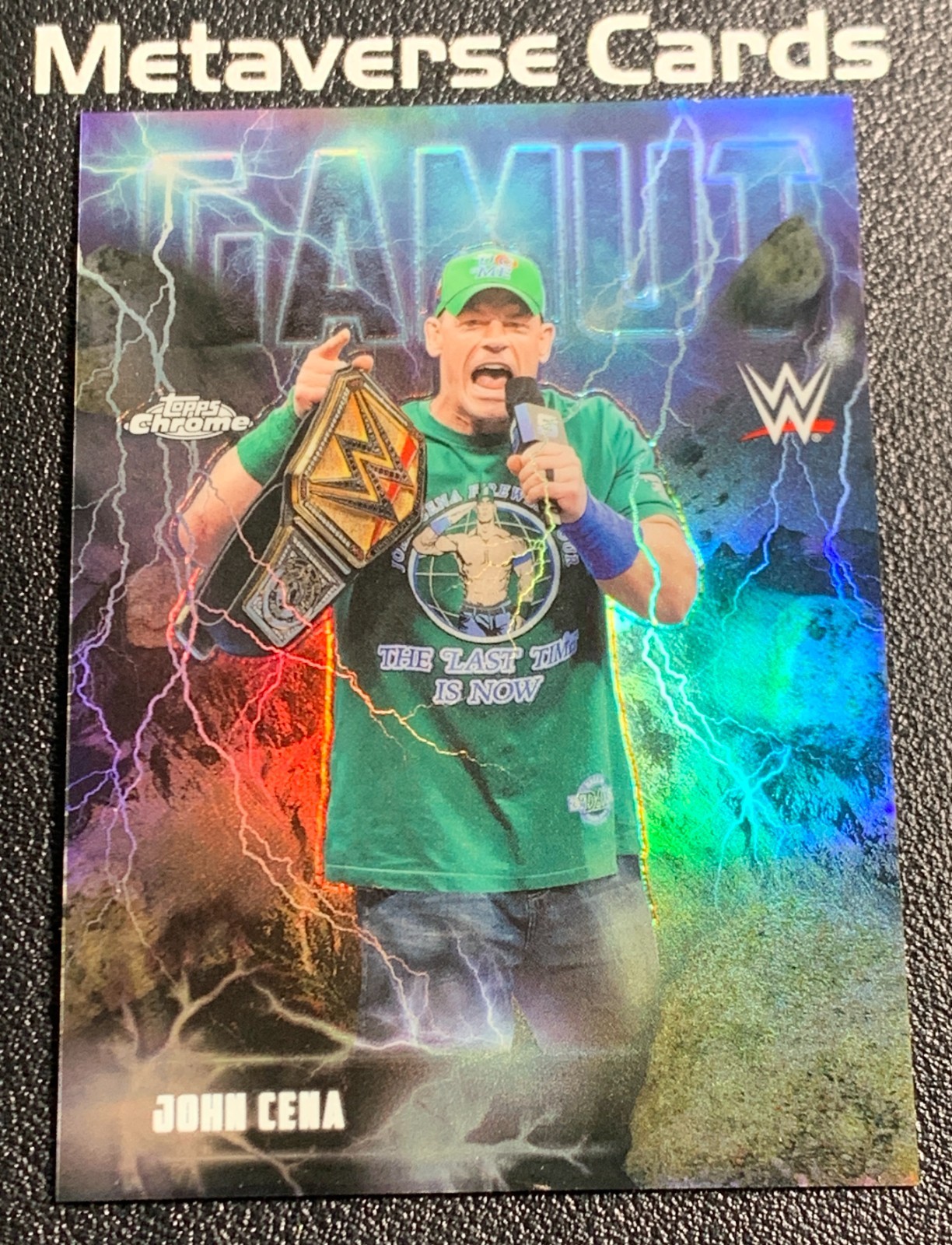 2026 Topps Chrome WWE Gamut John Cena SSP