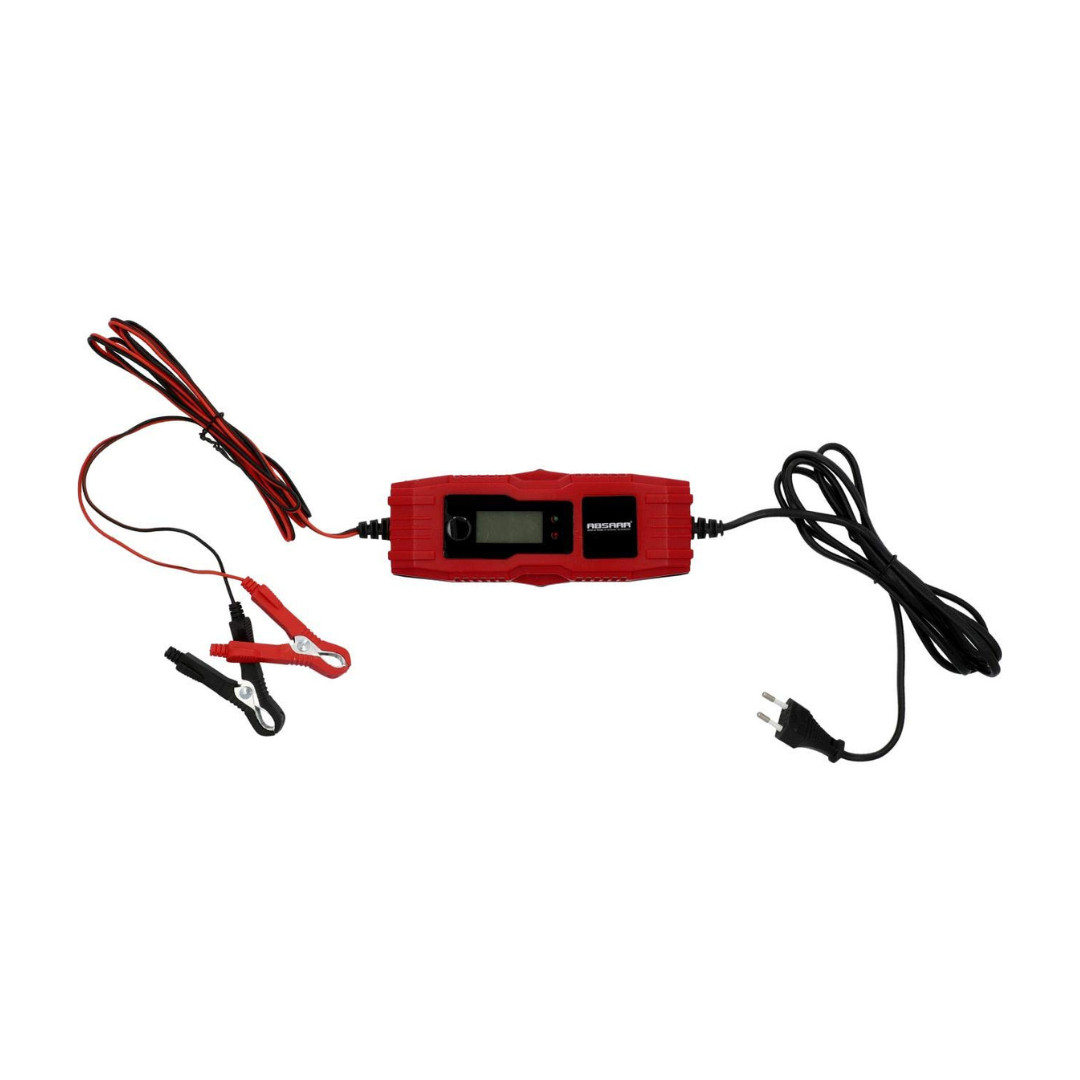 Chargeur de batterie intelligent Absaar 6V 12V pour voiture et moto