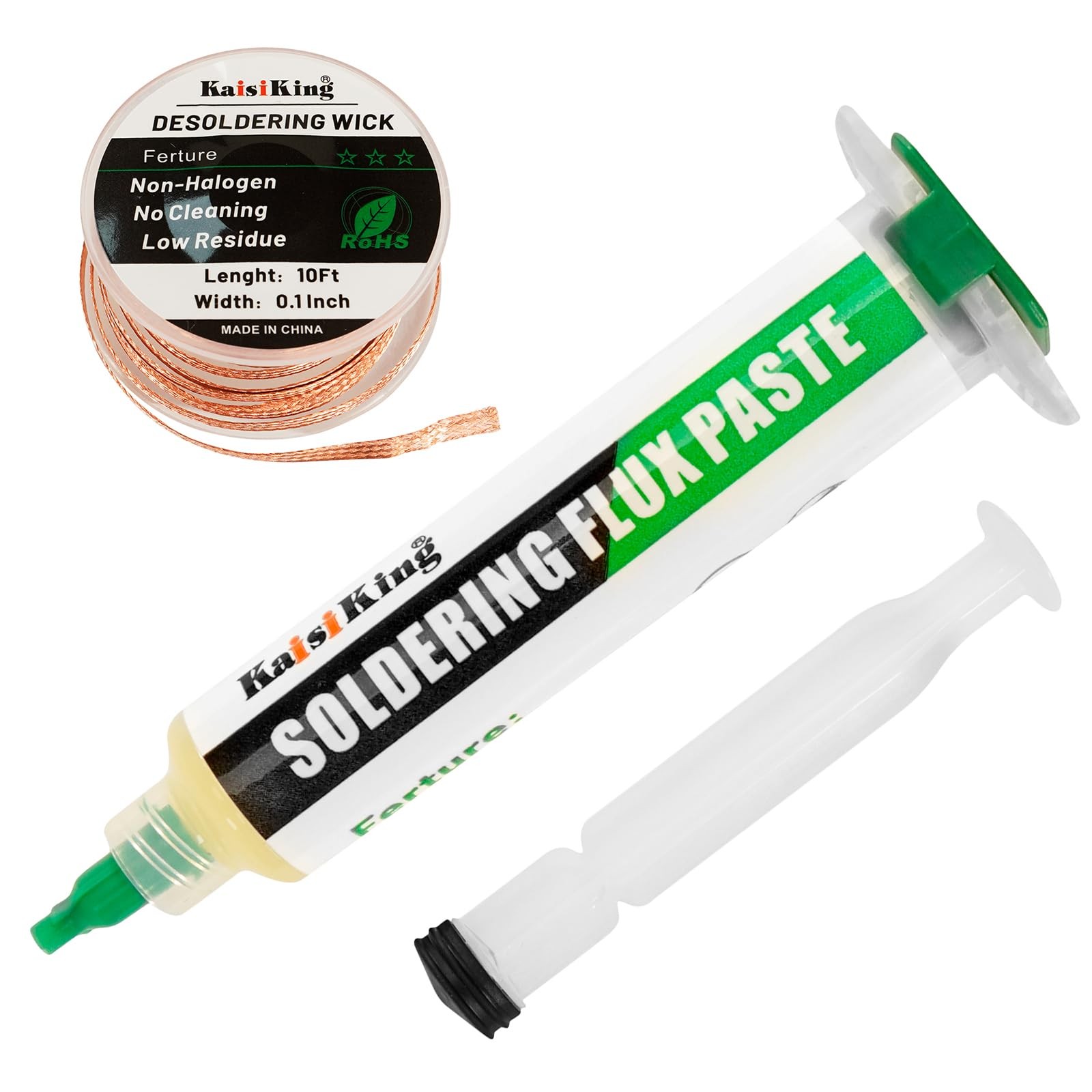 Kaisiking Solder Flux Wick for Electronics Soldering, No Clean...