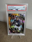 2024 PANINI SELECT BLACK & ORANGE SHOCK #216 CALEB WILLIAMS ROOKIE RC PSA 9