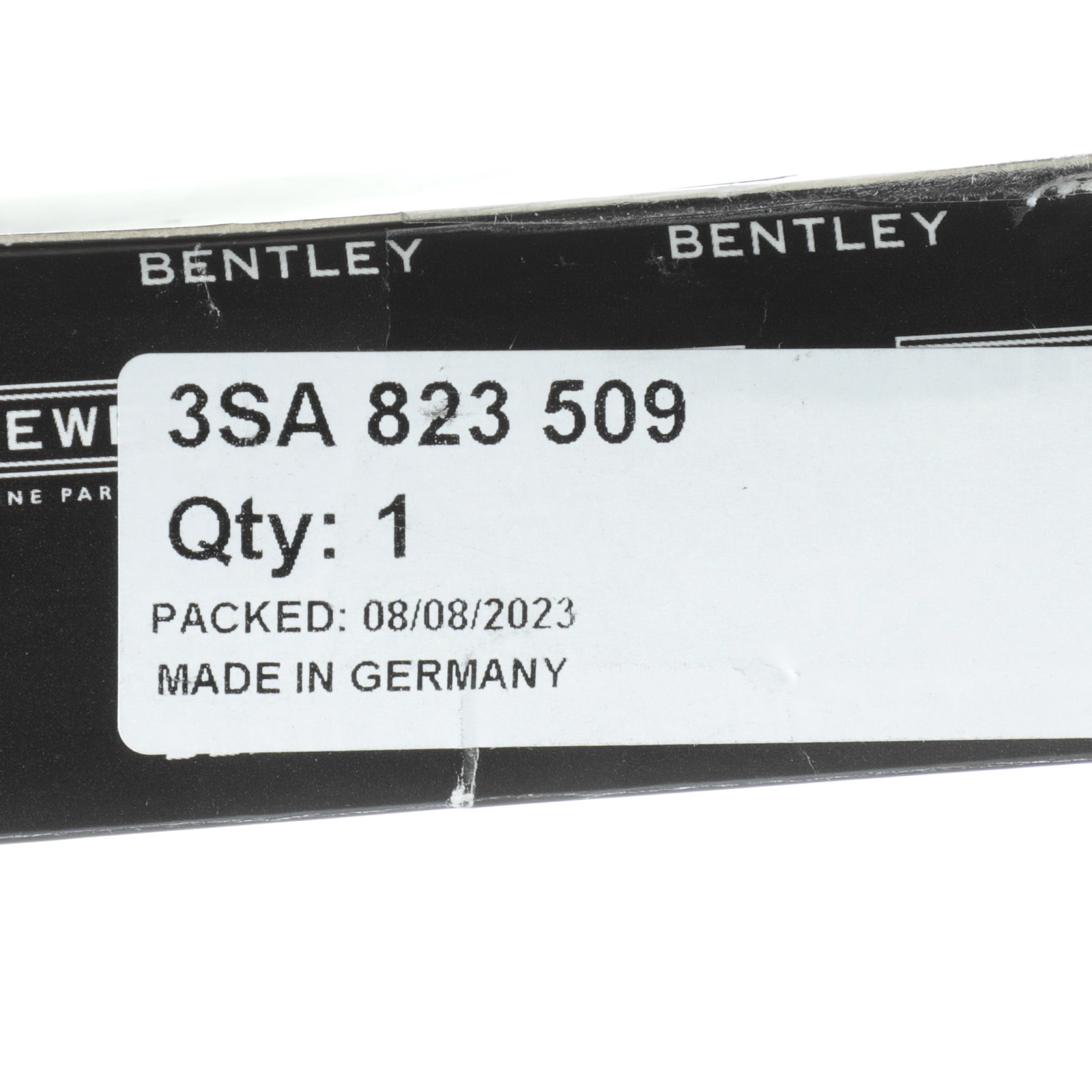 Bentley Continental GT Front Engine lid lock P/N 3SA823509