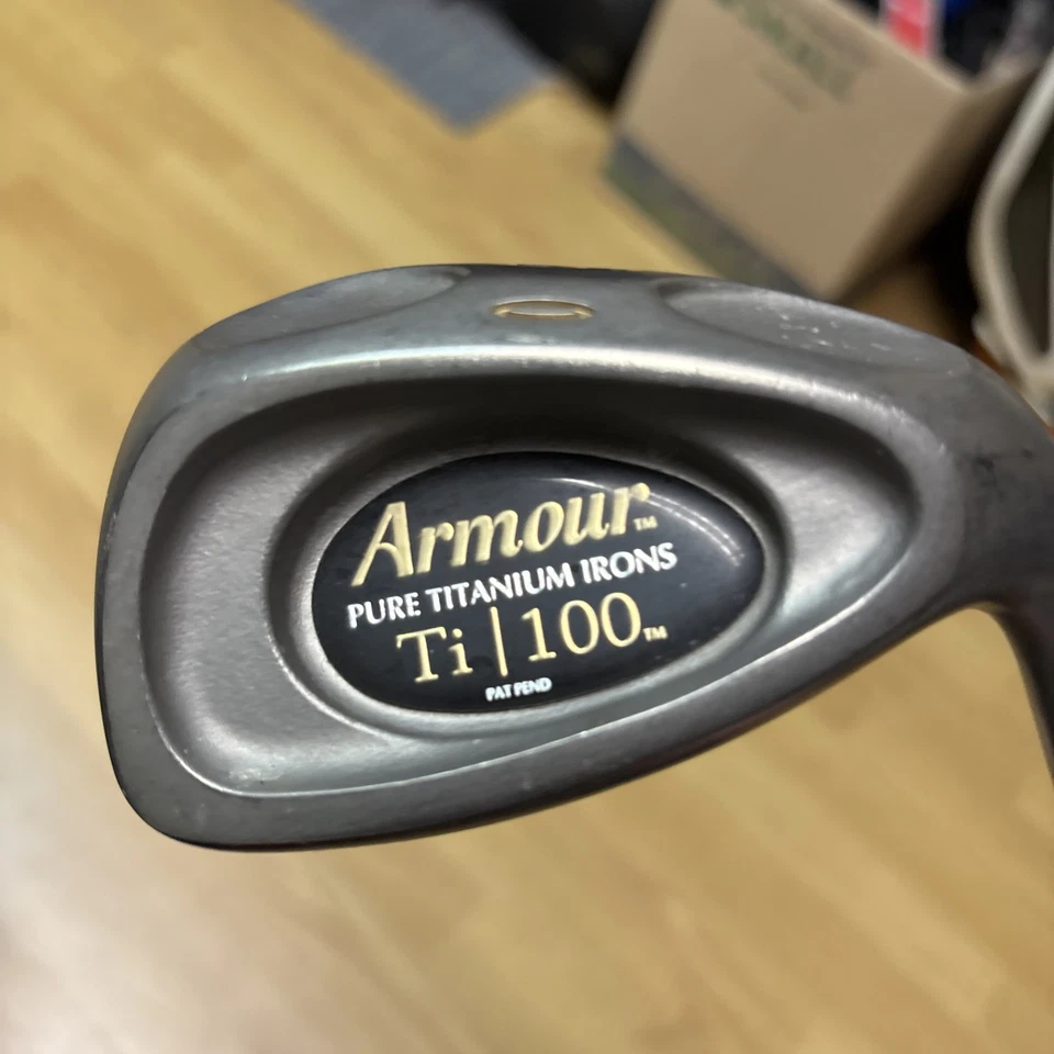 Tommy Armour Ti 100 Single 8 Iron Factory Aldila Graphite Stiff Flex Shaft. - Image 2 of 4