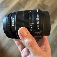 EF-S 18-55mm f/3.5-5.6 IS II Lens. In Mint plus Condition.