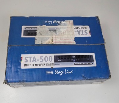 IMG Stage Line STA-500 - Professionelle PA-Endstufe / Verstärker, 400 W RMS