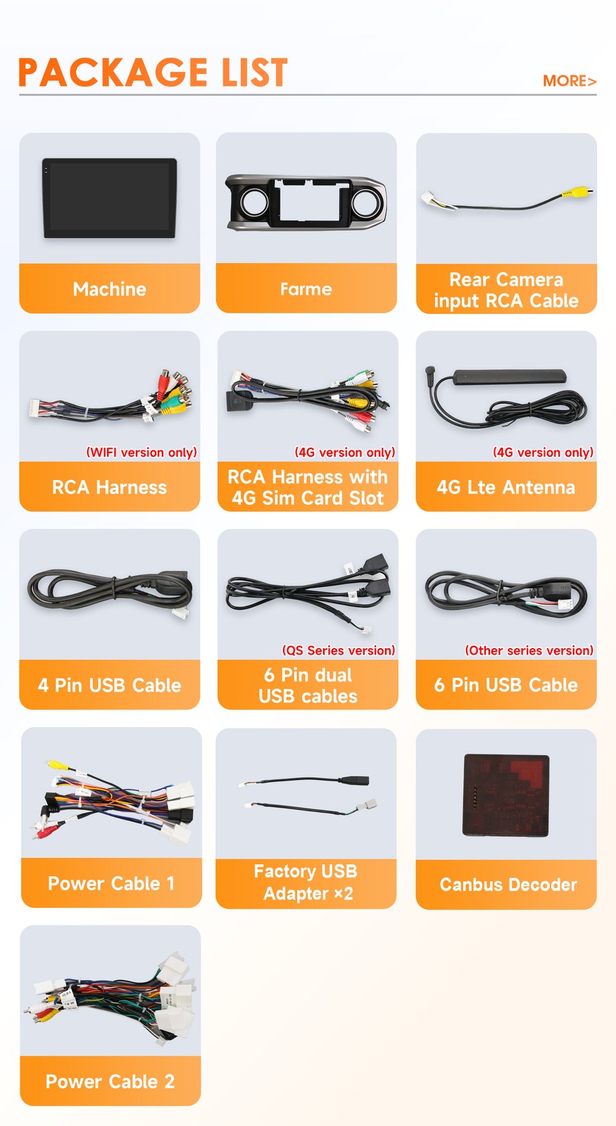 6+64G Carplay For Toyota Tacoma 2016-2022 Car Stereo Radio Android14 GPS WIFI BT