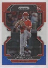 2022 Panini Prizm Tier II Red White & Blue Prizm Janson Junk #139 0a2