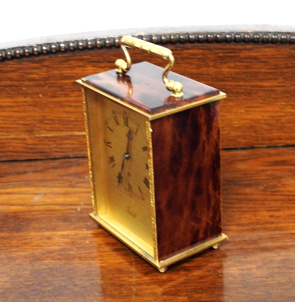 Collectible ImHof Swiss Vintage Carriage Clock-8-Day Mechanical