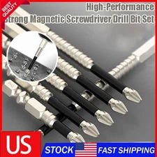 6X High Magnetic Screwdriver Drill Bit Set,Super Magnetic Position Anti-Slip Kit