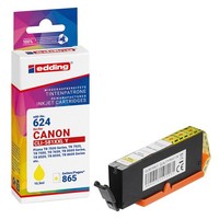 Edding EDD-624 Gelb Druckerpatrone Kompatibel Zu Canon CLI-581XXL Y