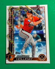 2025 Topps Holiday Jackson Holliday H188 SP Holiday Cookie Back Variation