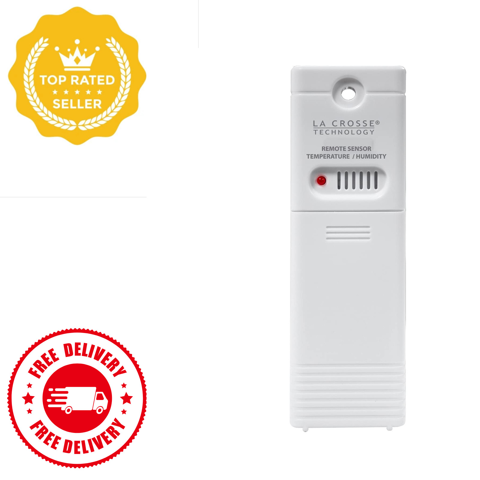 Wireless Outdoor Temperature Humidity Sensor Wall Mount Weat